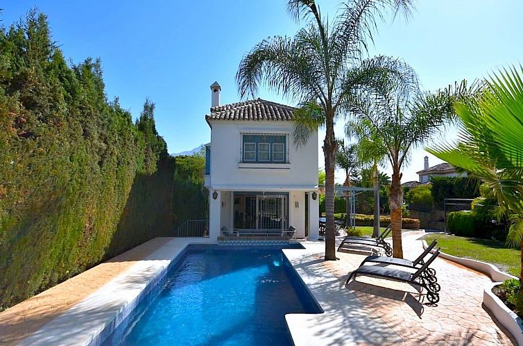 Unterkunft 1550125 - Ferienhaus Costa del Sol - Vakantiehuis 4BDR Villa Palm Villa in der Nähe von Puerto B