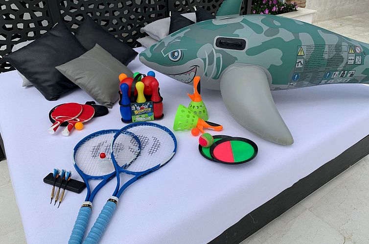 Vakantiehuis In der Nähe des Strandes, beheiztes Schwimmbad