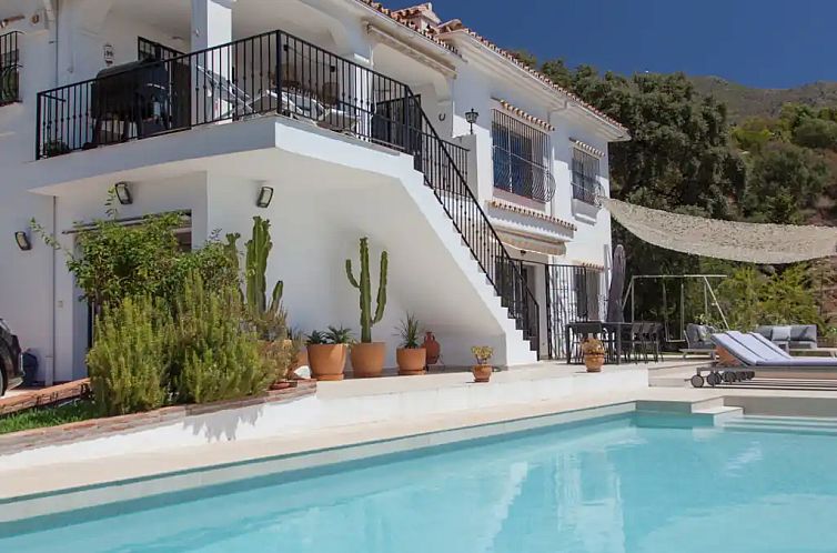 Unterkunft 15505211 - Ferienhaus Costa del Sol - Mijas  Zeezicht &amp; private pool