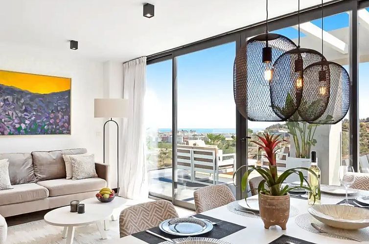 Unterkunft 15510412 - Appartement Costa del Sol - Penthouse 8 persoons met zeezicht