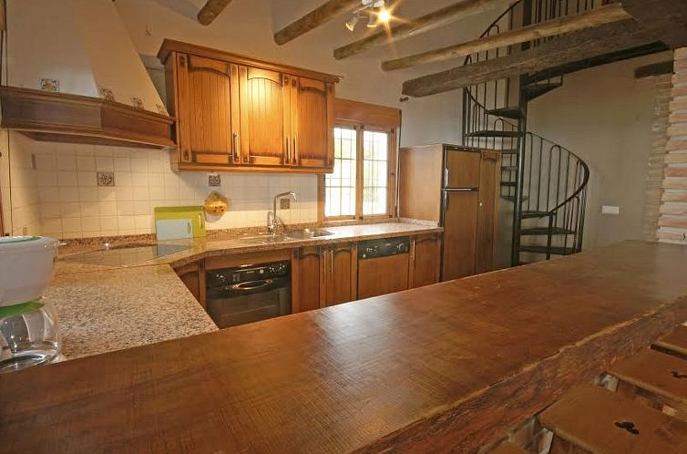 Vakantiehuis Modernes, geräumiges Ferienhaus in einem Natur