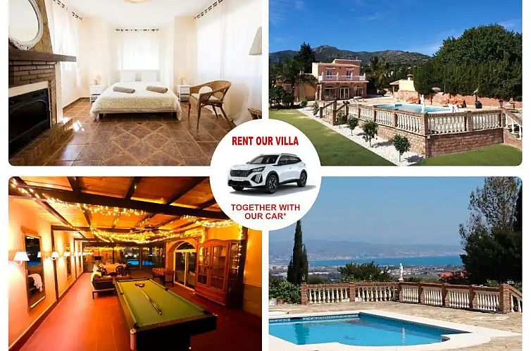 Unterkunft 155271091 - Ferienhaus Costa del Sol - Villa, verwarmd zwembad, zeezicht