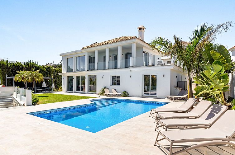 Unterkunft 1553227 - Ferienhaus Costa del Sol - Vakantiehuis Luxusvilla, Casa Colina, mit Meerblick