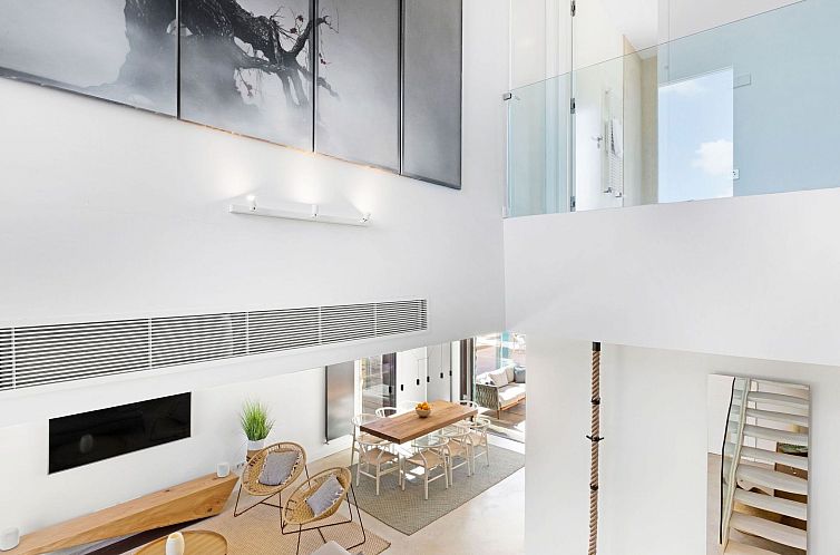 Vakantiehuis Luxuriöse Villa mit beheiztem Pool für 8 Pers