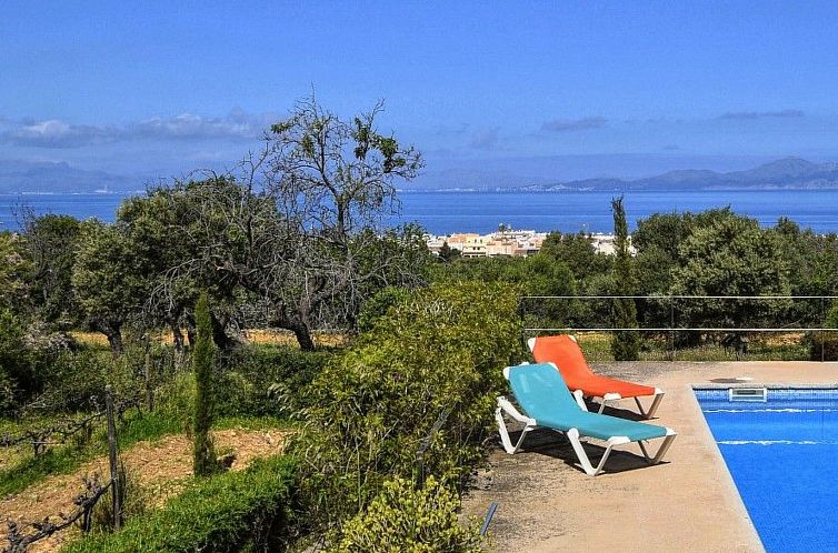 Vakantiehuis Finca in Traumlage mit Pool und Meerblick