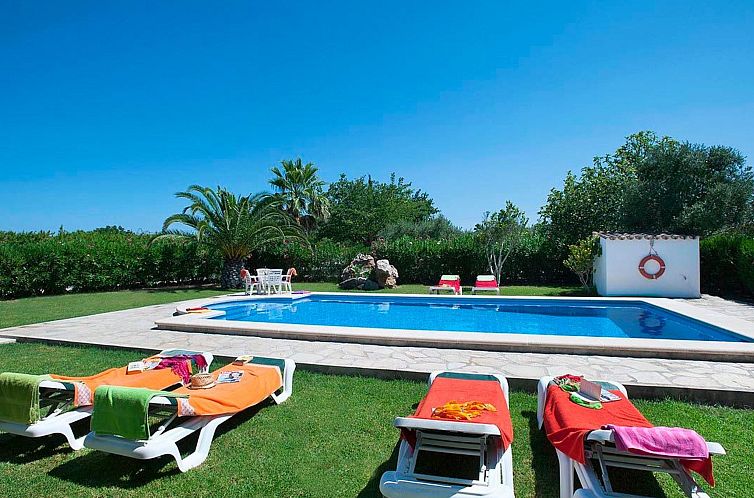 Vakantiehuis Schönes Ferienhaus in Alcúdia mit Großem Poo