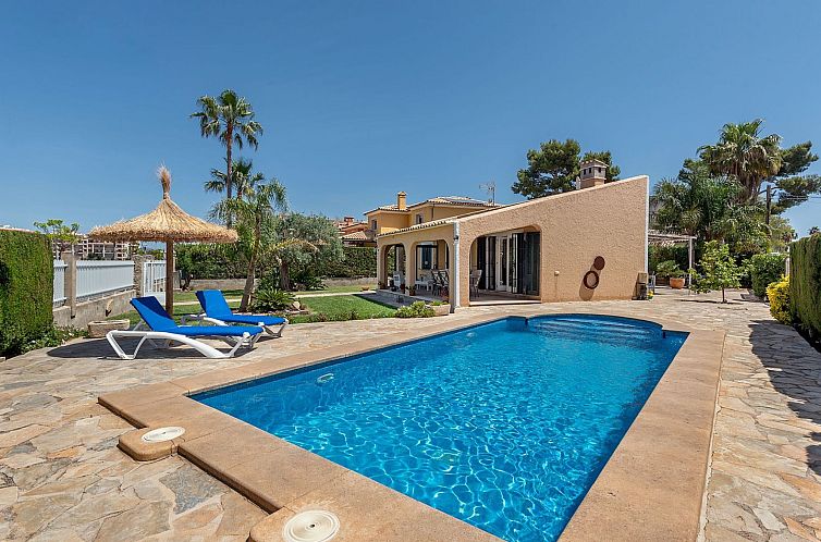 Unterkunft 1600754 - Ferienhaus Mallorca - Vakantiehuis Serene Villa Rückzug mit Seeblick, Strand in d