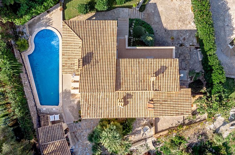 Vakantiehuis Exklusive Villa mit Meerblick und privatem Pool
