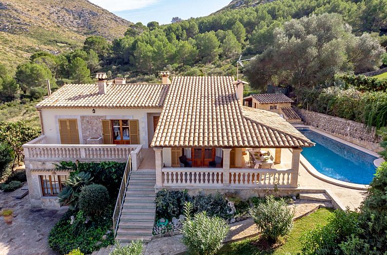 Vakantiehuis Exklusive Villa mit Meerblick und privatem Pool