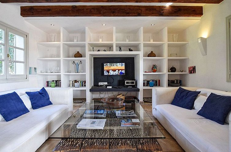 Vakantiehuis Ibizenkisches Haus mit Pool und Beachvolley-Bli