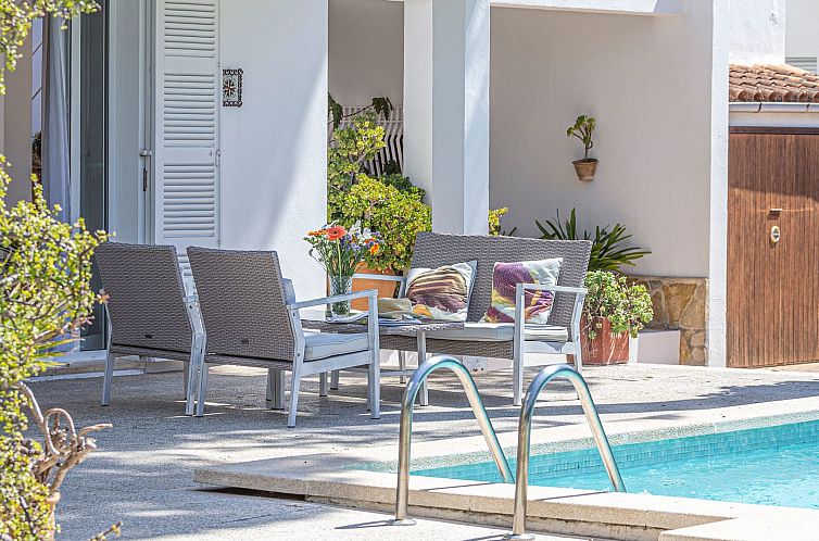 Vakantiehuis Landhaus mit Garten, Sonnenterrasse sowie über