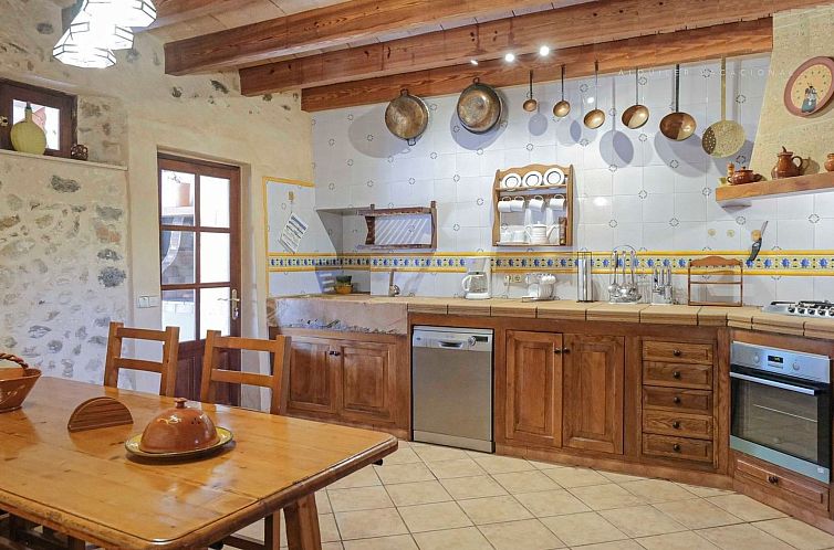 Vakantiehuis Charmantes Ferienhaus in Búger mit Privatem Po