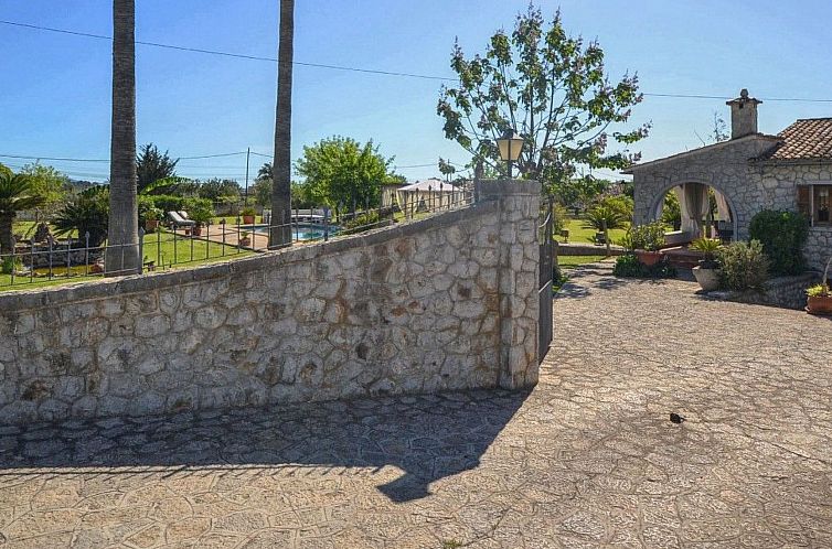 Vakantiehuis Gemütliches Landhaus mit Panoramablick, Pool u