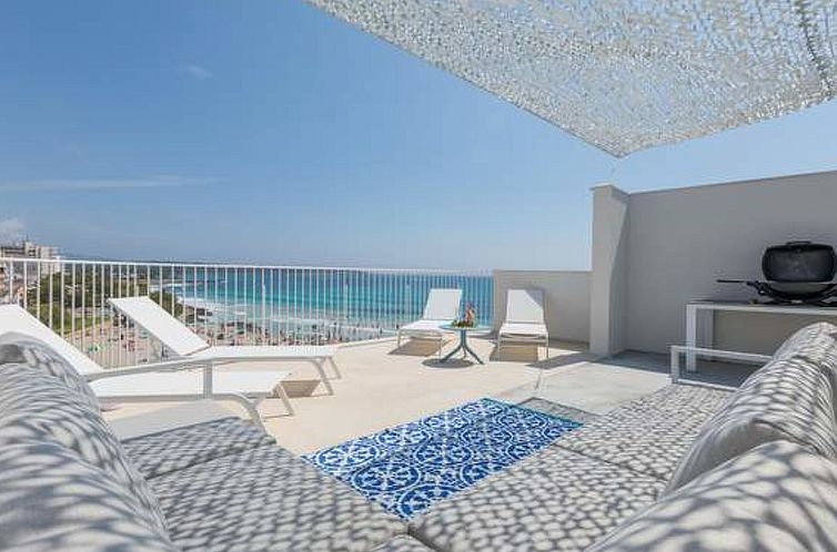 Appartement Tolle Wohnung in S'illot-Cala Morlanda mit Terra