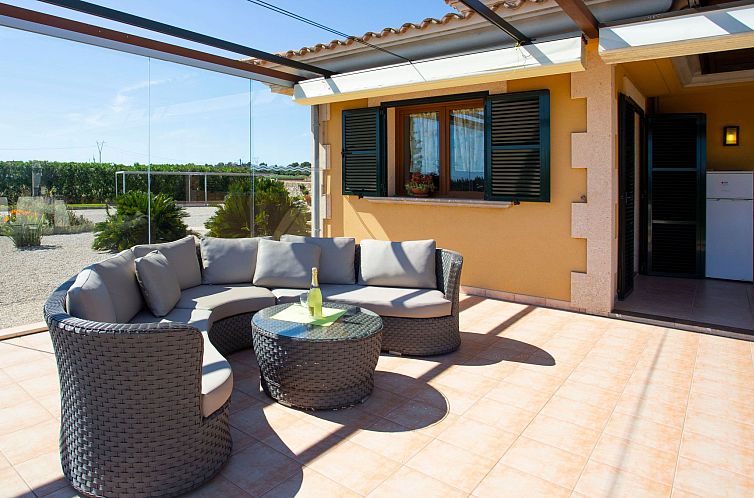 Vakantiehuis Can Vanrell, mit Schwimmbad, Jacuzzi und Rasenf