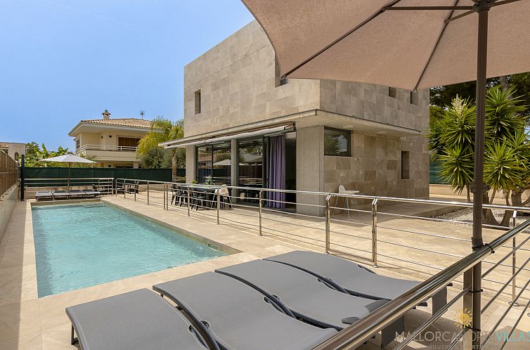 Unterkunft 1602618 - Ferienhaus Mallorca - Vakantiehuis Villa Iola: Moderna Casa en Platja de Muro