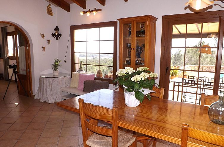Vakantiehuis Finca Es Cau, mit Schwimmbad, Meerblick und Wif