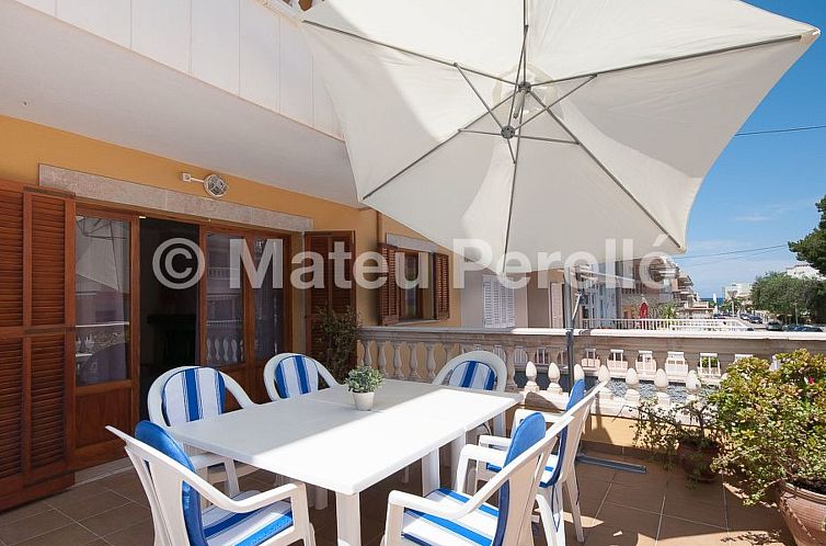 Appartement Wohnung in Son Baulo mit Grill, Terrasse und Gar