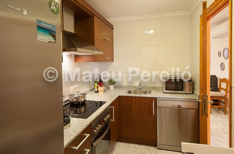 Appartement Wohnung in Son Baulo mit Grill, Terrasse und Gar