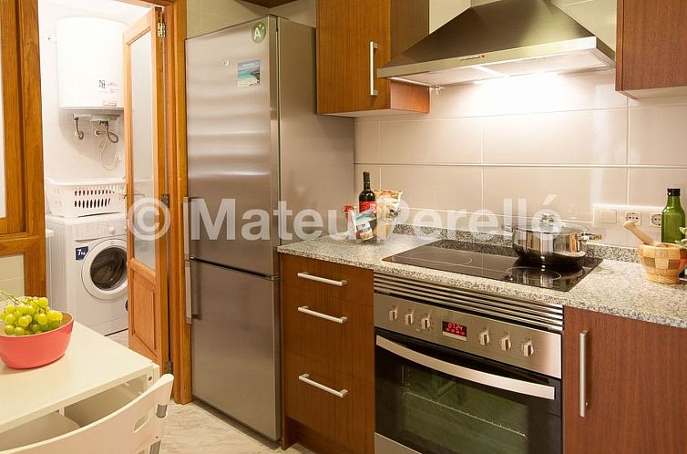 Appartement Wohnung in Son Baulo mit Grill, Terrasse und Gar
