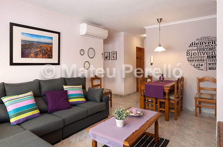 Appartement Wohnung in Son Baulo mit Grill, Terrasse und Gar