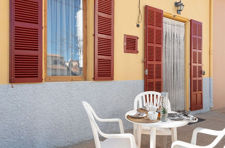 Vakantiehuis Gemütliches Stadthaus am Strand, 100 m vom Str