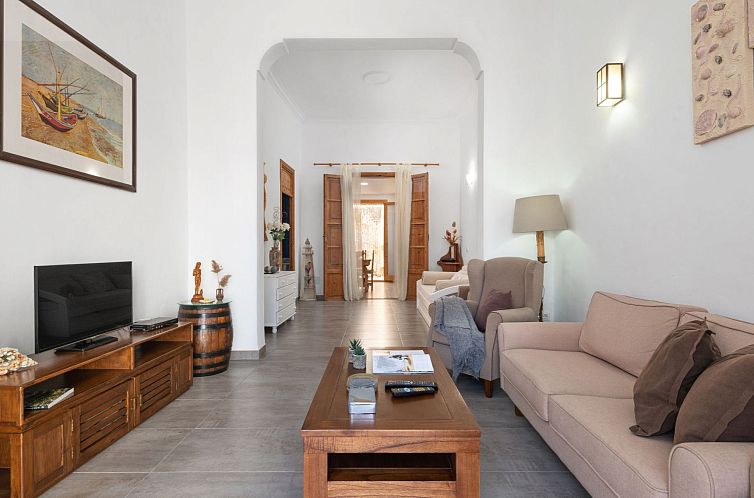 Vakantiehuis Gemütliches Stadthaus am Strand, 100 m vom Str
