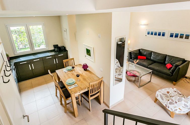Vakantiehuis Mediterranes Ferienhaus mit offener Terrasse