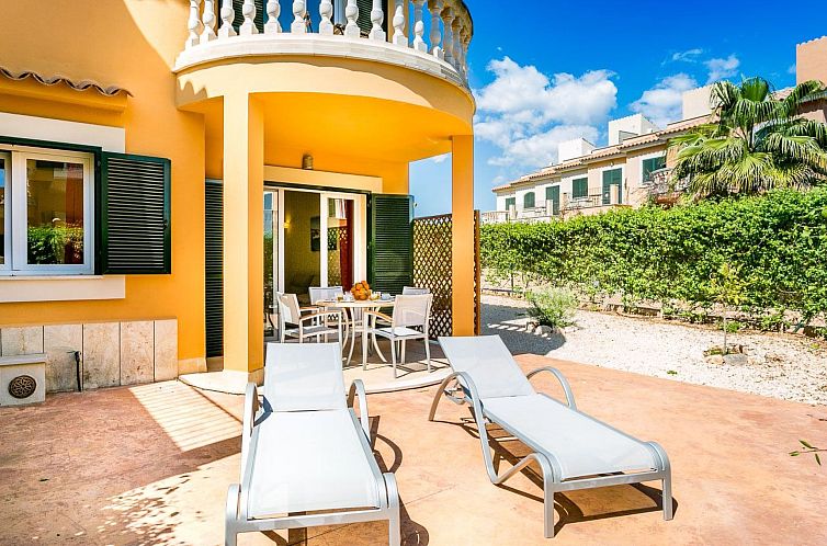 Guest house 1607121 - Holiday property Mallorca - Vakantiehuis Mediterrane Doppelhaushälfte mit Garten