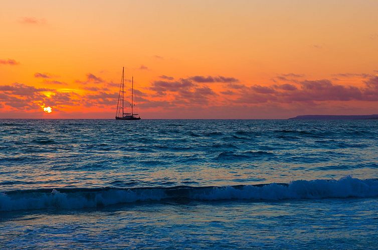 Vakantiehuis Mediterrane Doppelhaushälfte