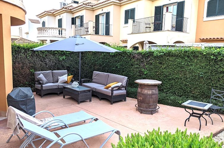 Vakantiehuis Reihenhaus in Strandnähe, Golfplätze in der N