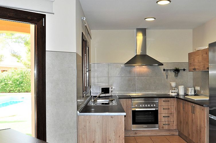 Vakantiehuis VILLA MONICA en barrio residencial de Cala Pi p