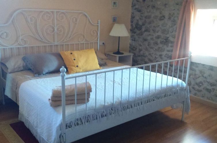 Vakantiehuis Freistehendes Landhaus mit Schwimmbad