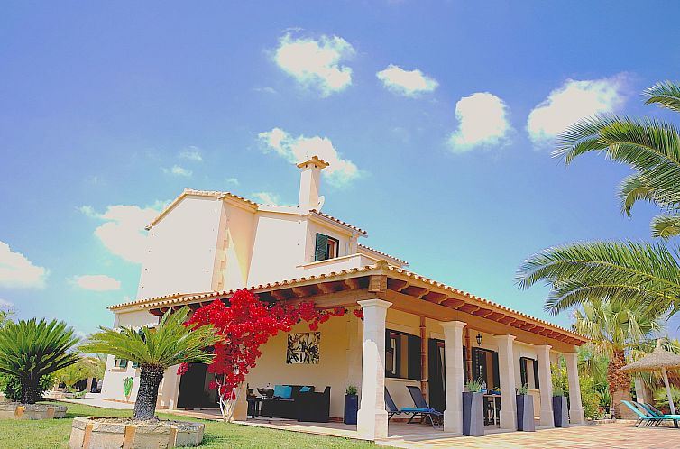 Vakantiehuis Nettes Ferienhaus in Llucmajor mit Großer Terr