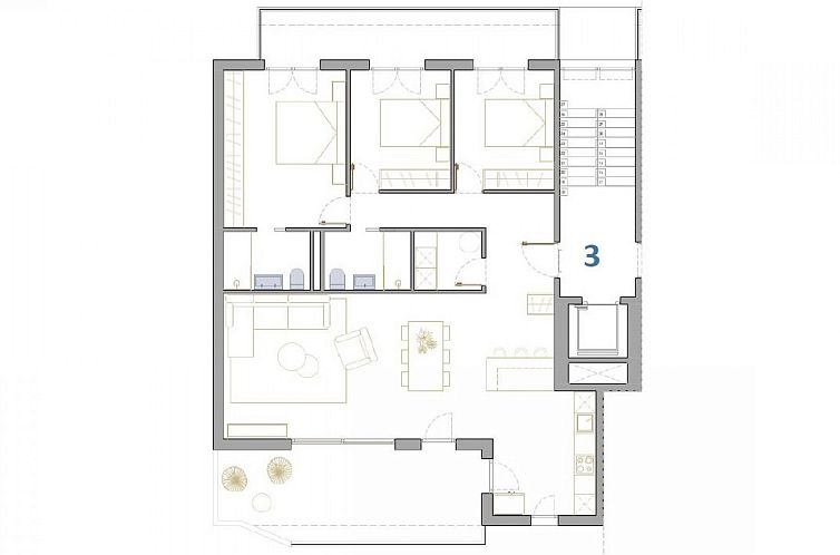 Appartement in San Pedro del Pinatar