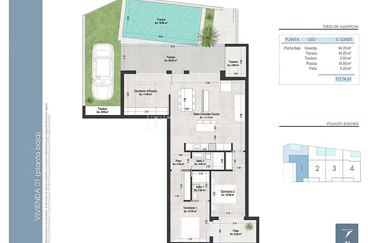 Appartement in San Pedro del Pinatar