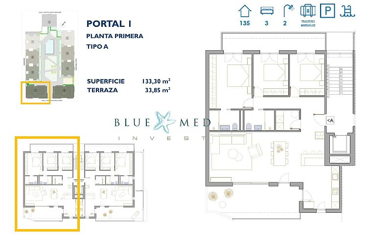 Appartement in San Pedro del Pinatar