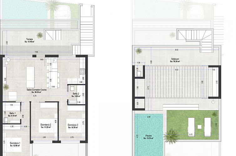 Geschakelde woning in San Pedro del Pinatar