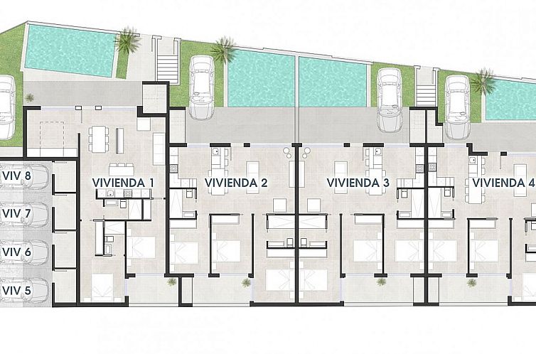 Geschakelde woning in San Pedro del Pinatar