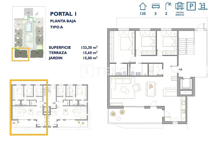 Appartement in San Pedro del Pinatar