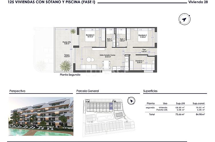 Appartement in San Pedro Del Pinatar Centro