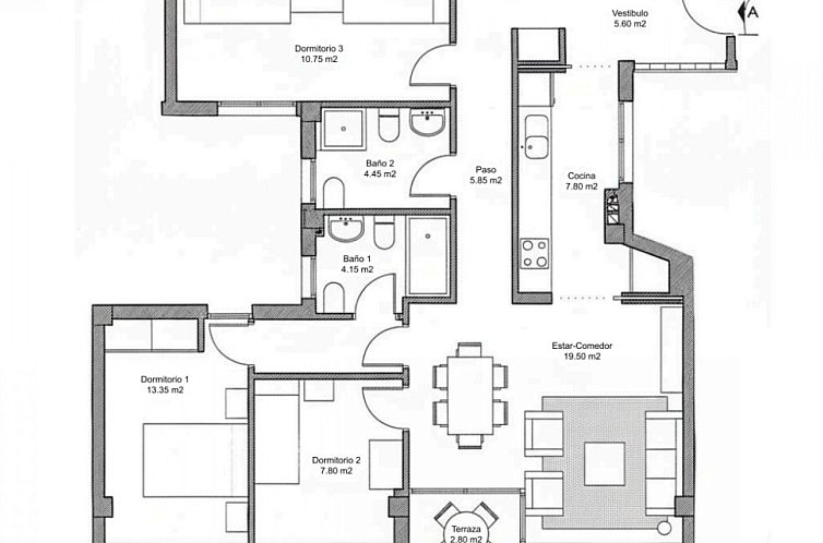 Appartement in Murcia