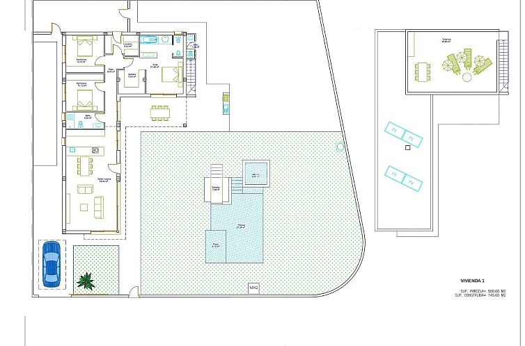 Geschakelde woning in Sucina