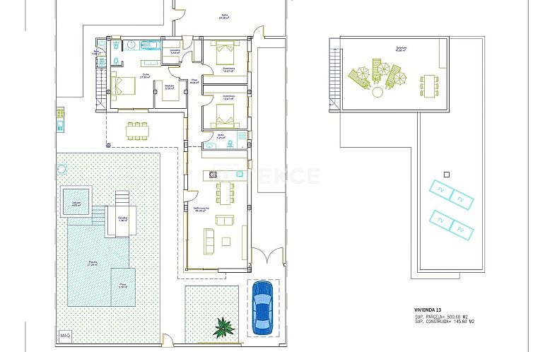 Geschakelde woning in Sucina