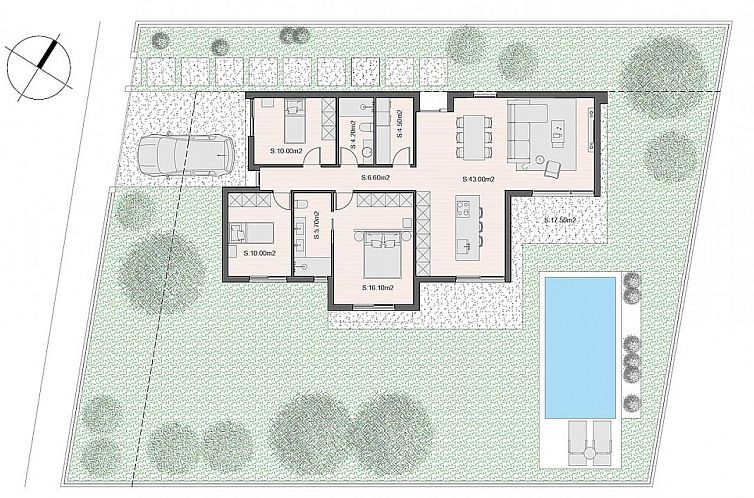 Vrijstaande woning in Murcia