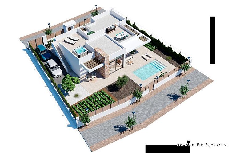 Vrijstaande woning in Murcia