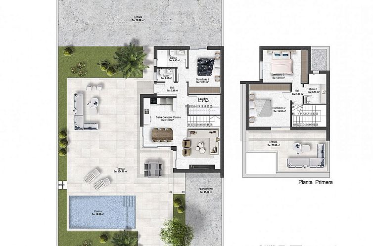 Vrijstaande woning in Murcia
