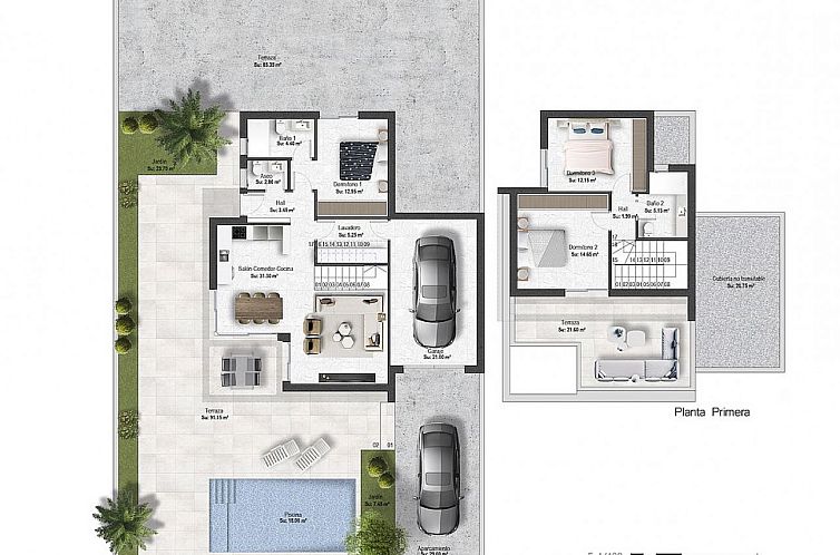 Vrijstaande woning in Murcia