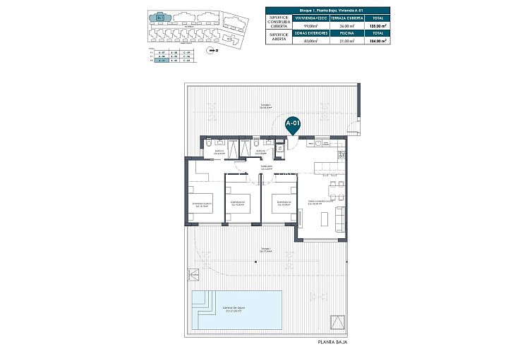 Appartement in Los Alcazares
