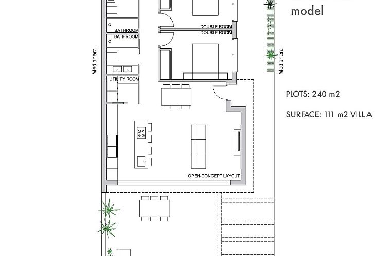 Vrijstaande woning in Los Alcazares